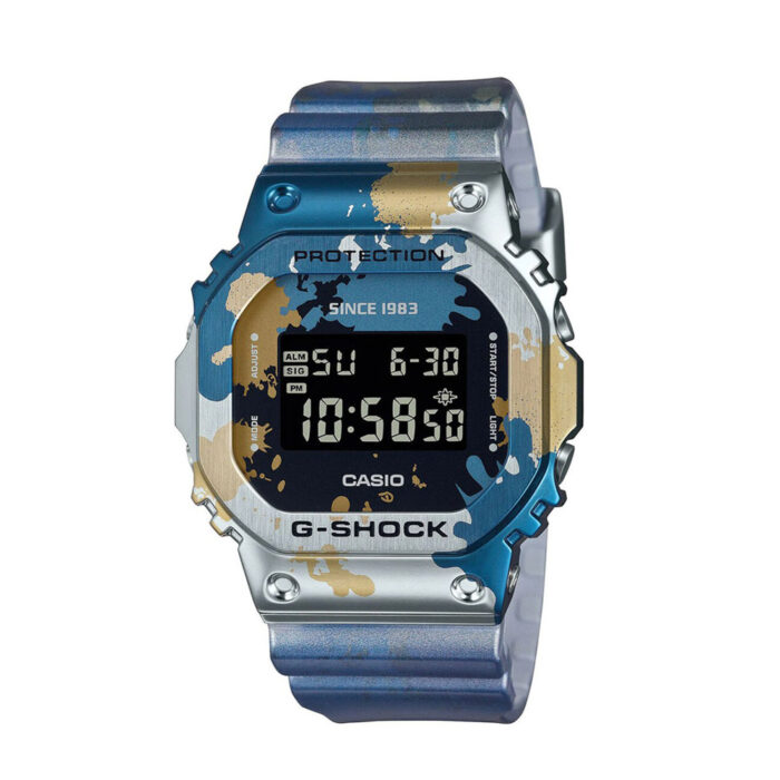 Casio G-Shock Με Πολύχρωμο Καουτσούκ Λουράκι GM-5600SS-1ER