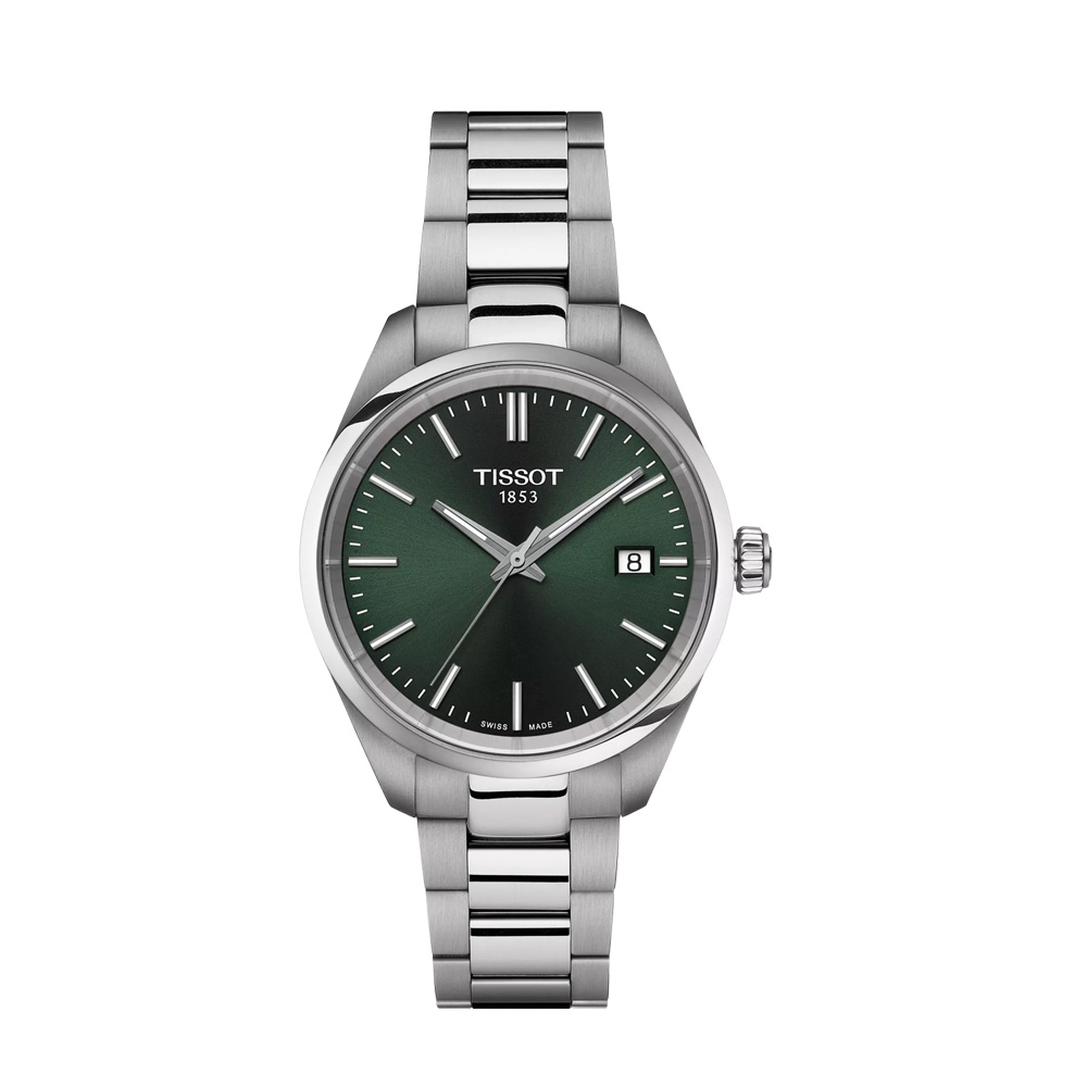 Tissot T-Classic PR 100 Silver Stainless Steel Bracelet T1502101109100